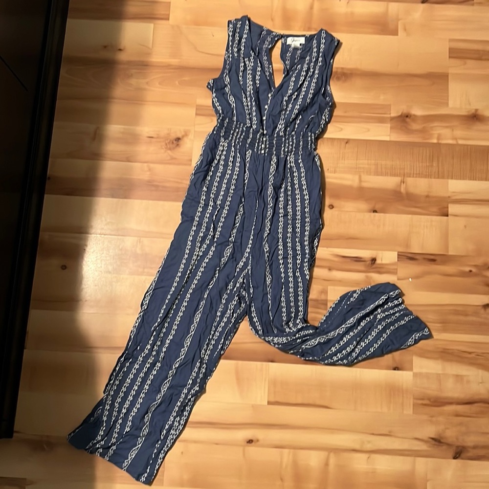 Japna blue jumpsuit, medium. NWOT
